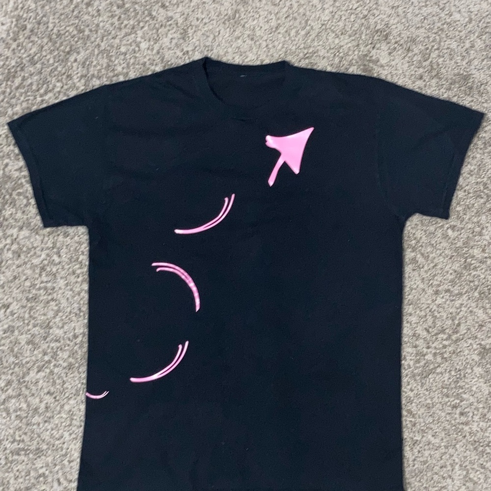 Black and Pink Kids T-Shirt